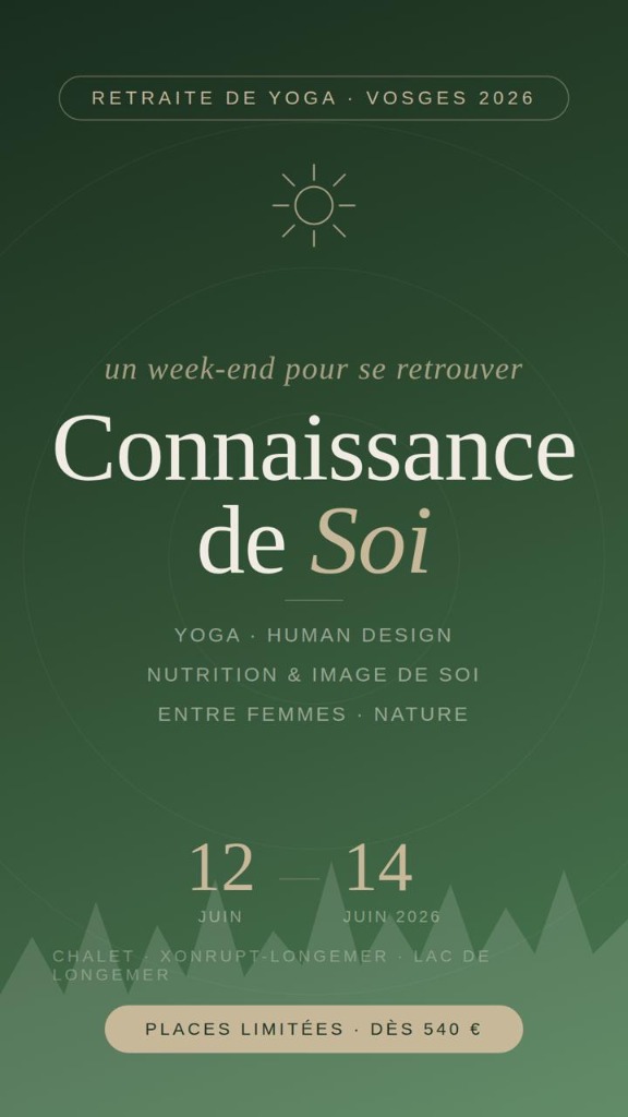 illustration Événement : Retraite "Connaissance de Soi"