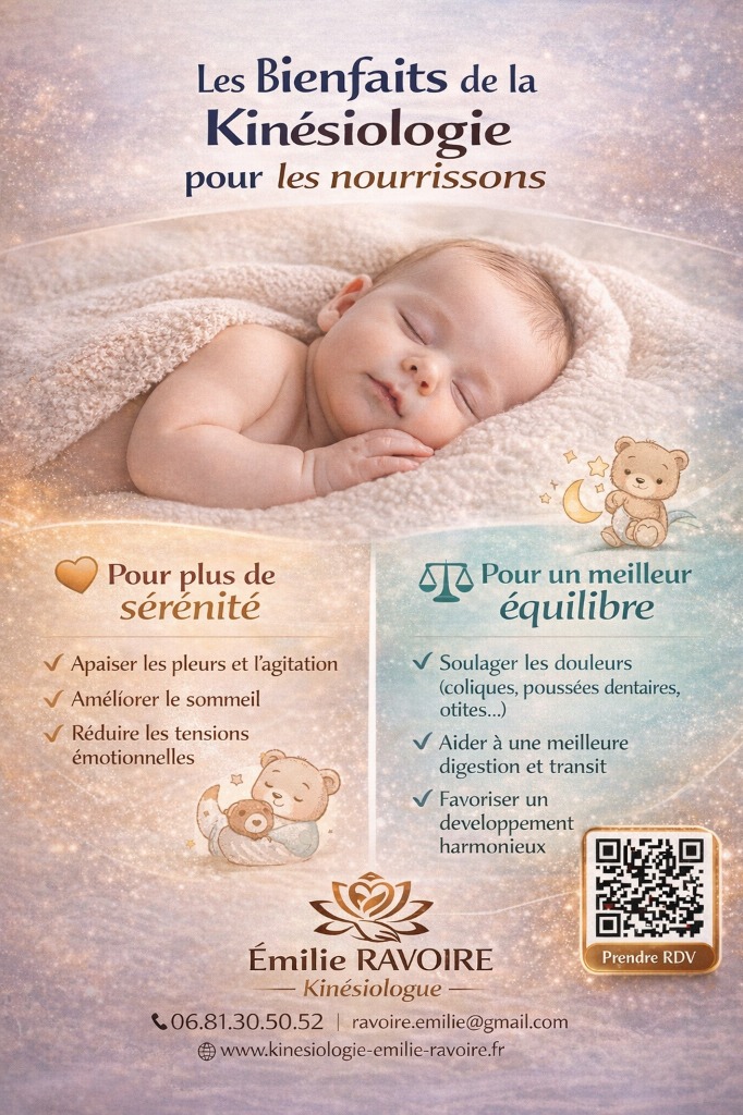 illustration LA KINESIOLOGIE POUR LES NOURRISSONS