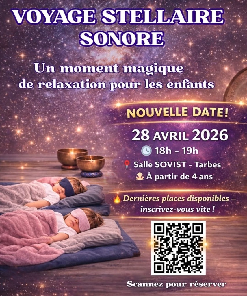 illustration 🌙 Voyage sonore enfants à Tarbes : détente et apaisement