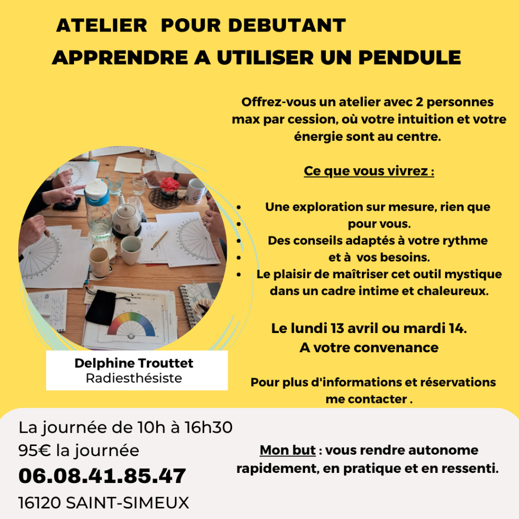 illustration Manier le pendule