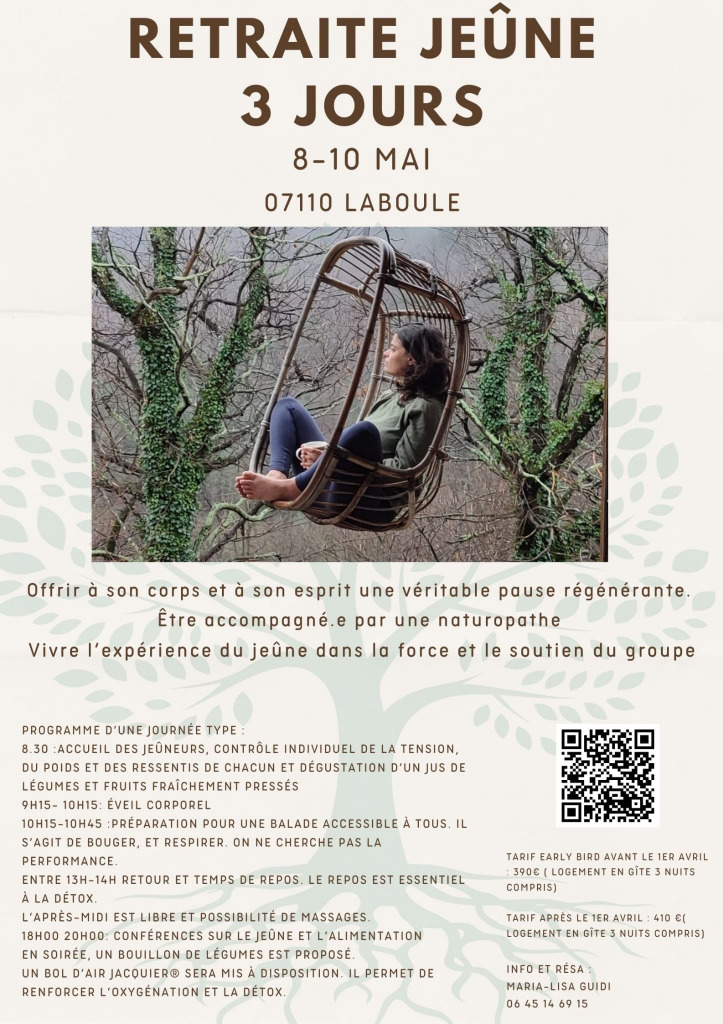 illustration Jeûne Détox en Ardèche