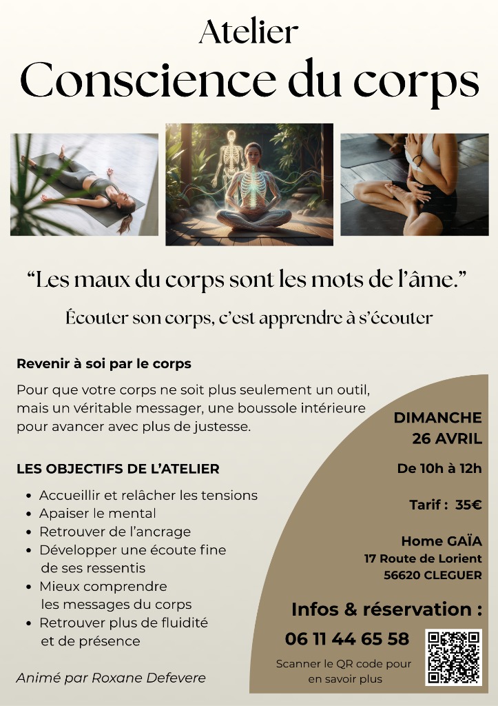 illustration Conscience du corps - Relaxation et reconnexion à soi