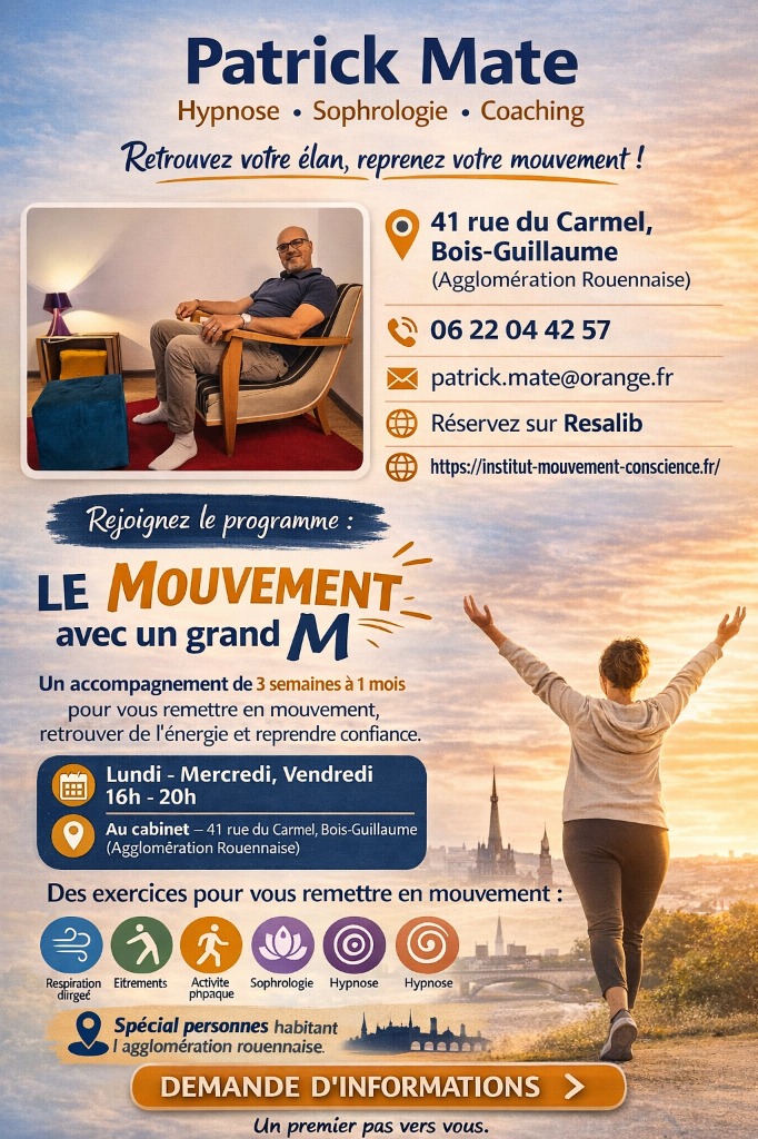 illustration Le mouvement avec un grand M