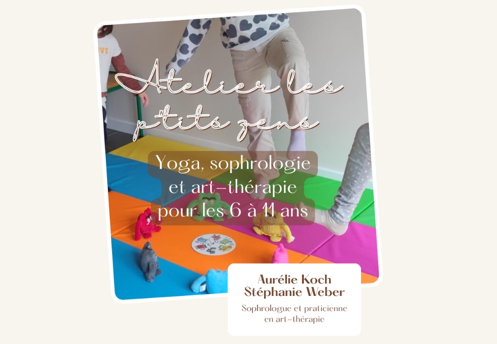 illustration Les p'tits zens - expression corporelle et art thérapie