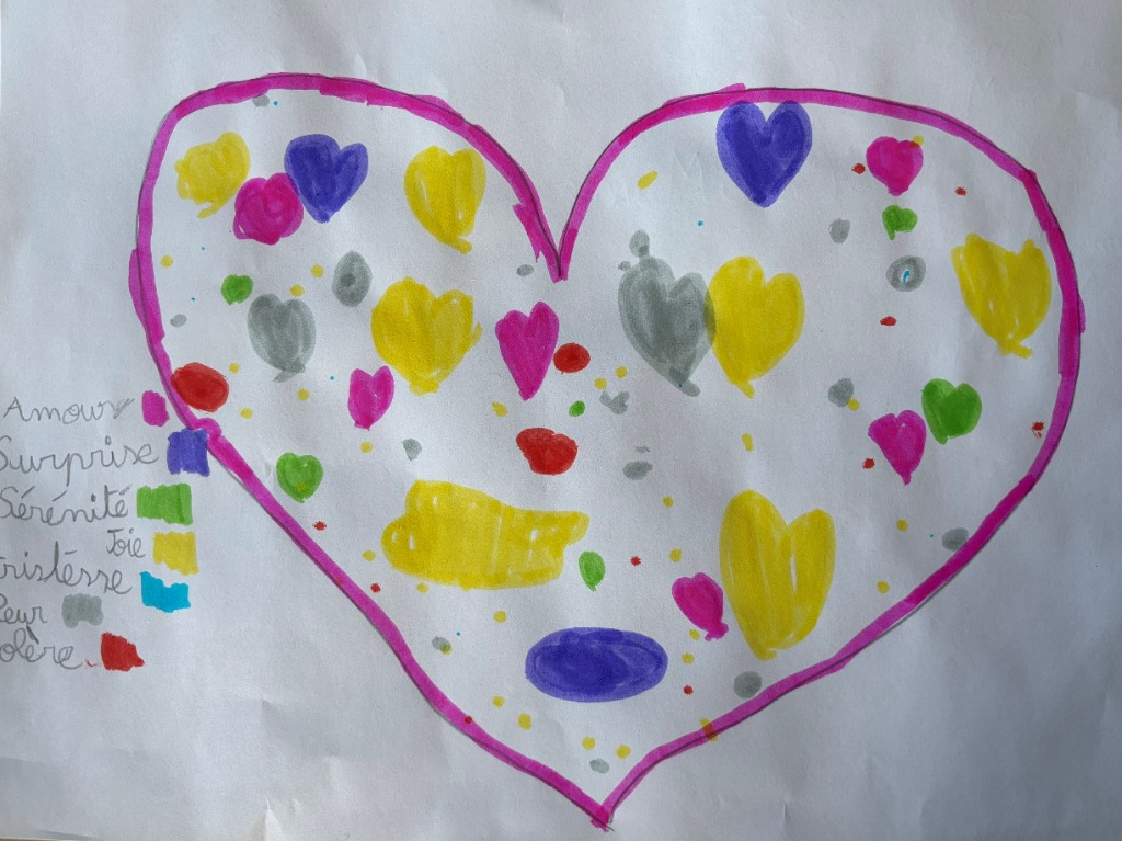 illustration Le dessin de décharge émotionnelle pour les enfants