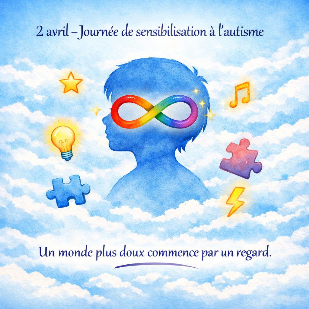 illustration Sensibiloisation à l'autisme