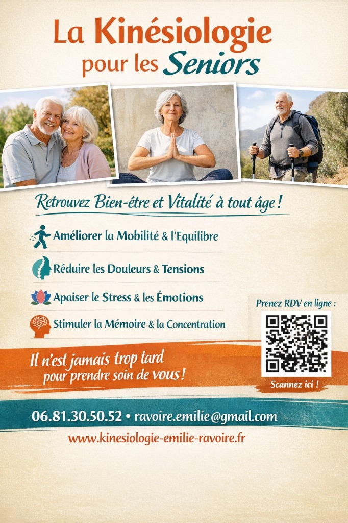 illustration LA KINESIOLOGIE POUR LES SENIORS
