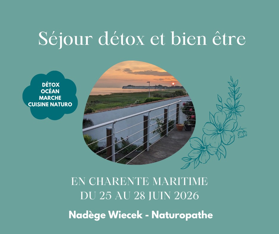 illustration Séjour Détox et Bien être à Barzan, en Charente maritime.