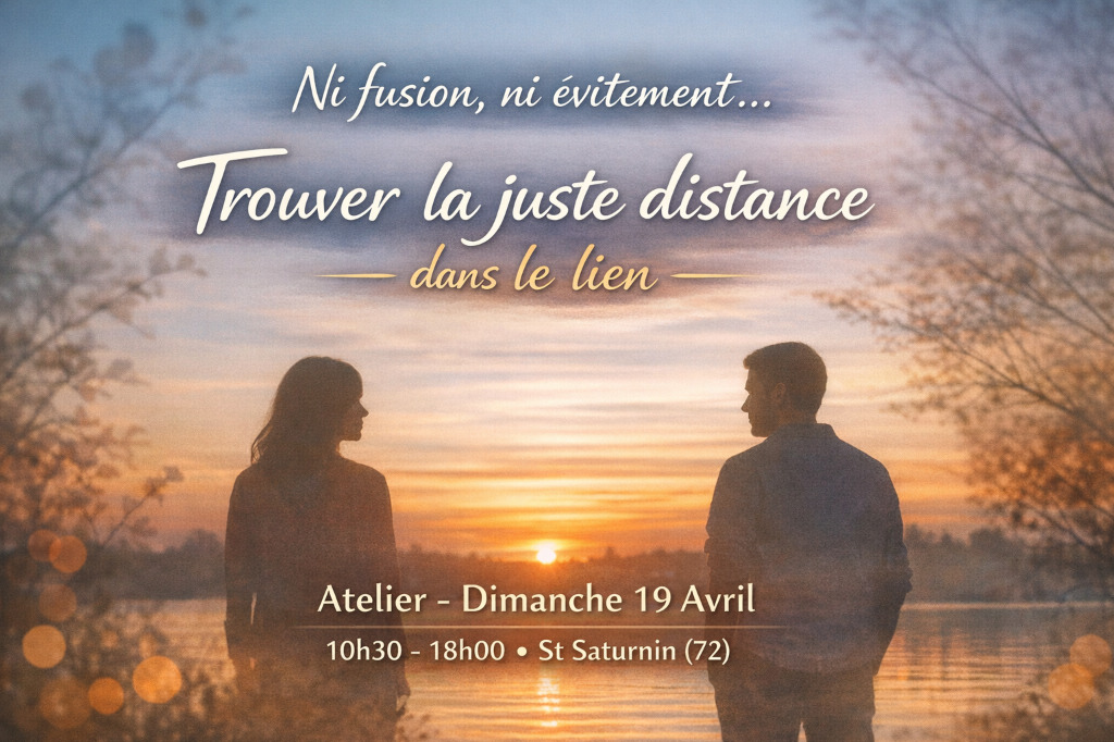 illustration Trouver la juste distance dans le lien à l'autre