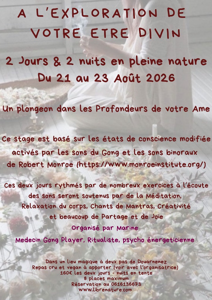 illustration A L'EXPLORATION DE VOTRE ETRE DIVIN