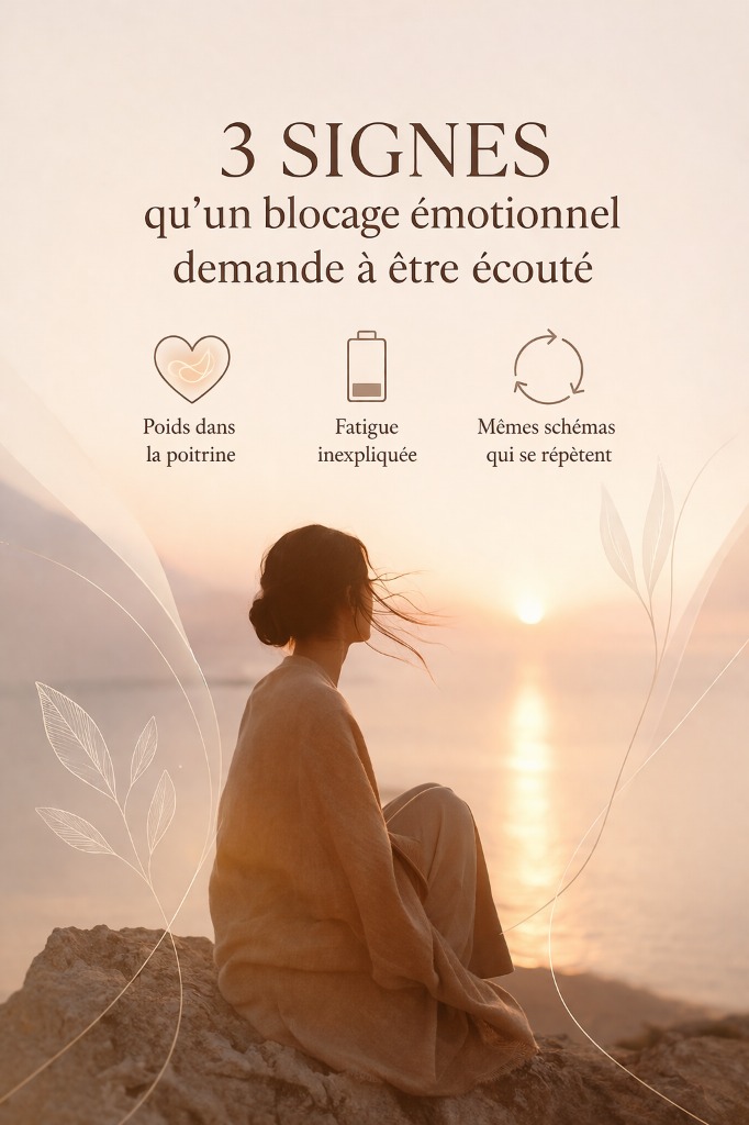 illustration 3 signes qu’un blocage émotionnel demande à être écouté