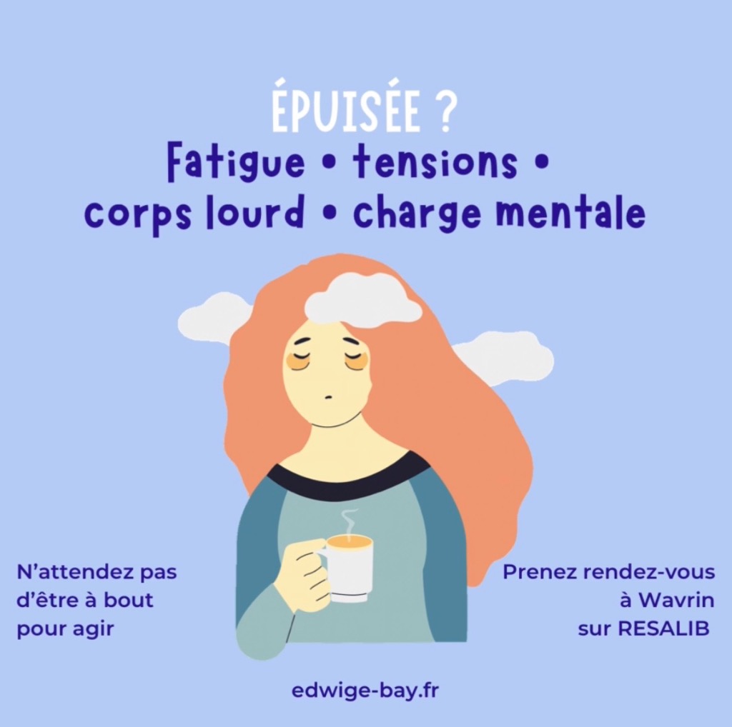 illustration Vous êtes fatiguée… même quand vous vous reposez ?