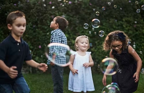 illustration La réflexologie pour les enfants
