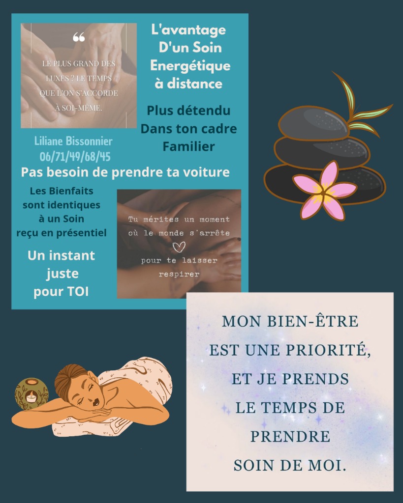 illustration Soins Énergétiques à Distance