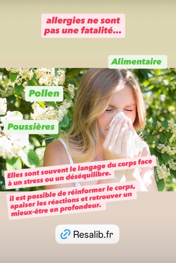 illustration Les allergies