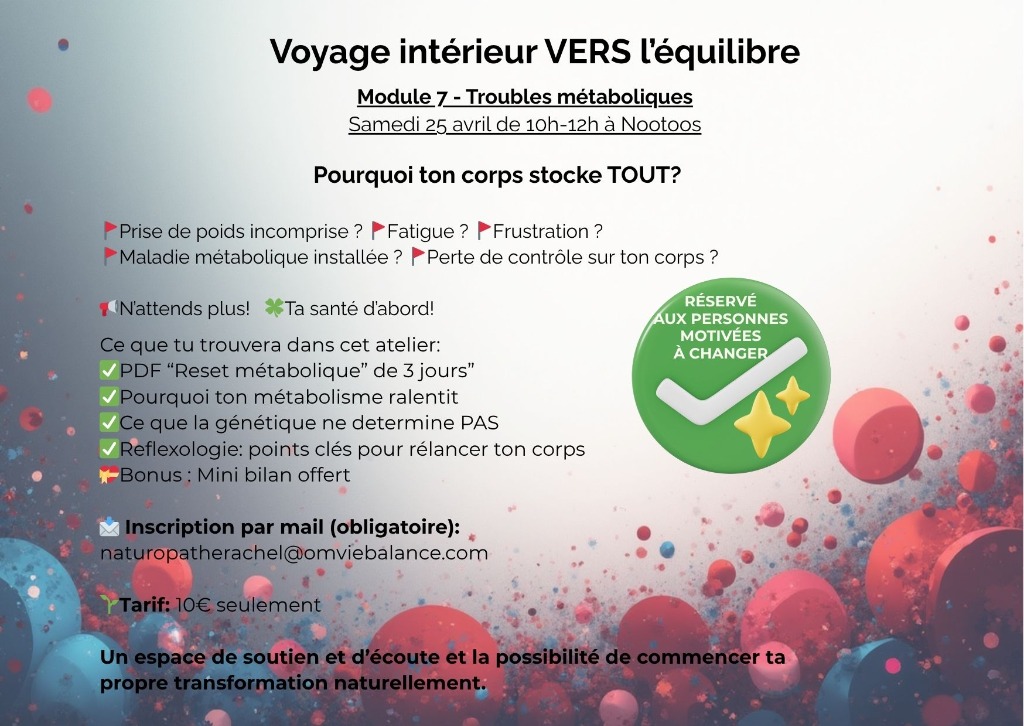 illustration Troubles métaboliques et solutions naturelles