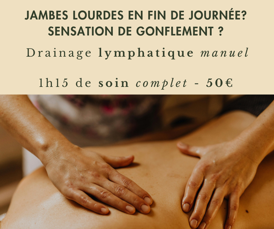 illustration Drainage lymphatique manuel