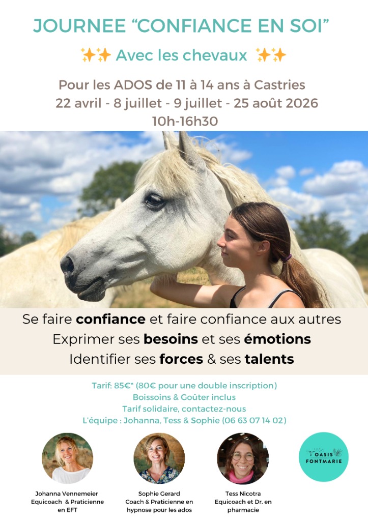 illustration Journée confiance en soi avec les chevaux