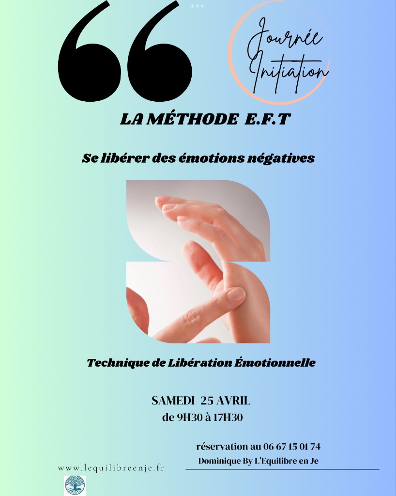 illustration Journée initiation pratique à la méthode  E.F.T