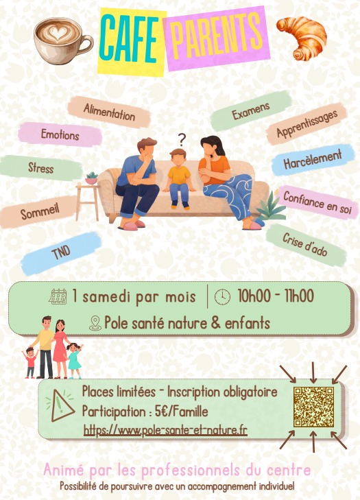 illustration 🌿 Lancement des Cafés Parents mensuels