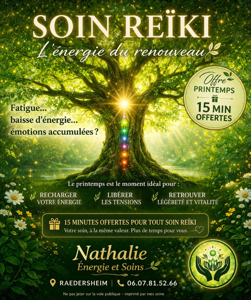 illustration Soin Reïki, l’énergie du renouveau