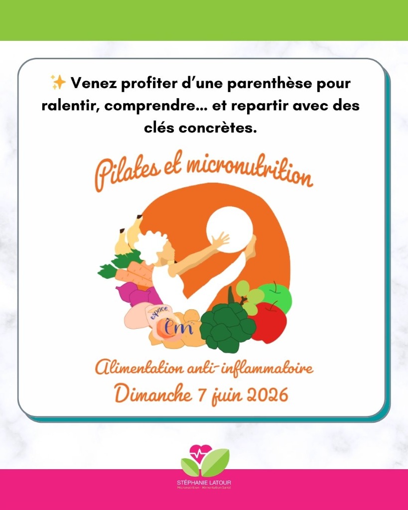 illustration ☀️Matinée spéciale alimentation anti-inflammatoire☀️
