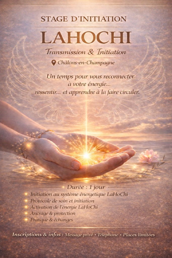 illustration Initiation au LaHoChi – Énergie de guérison par les mains