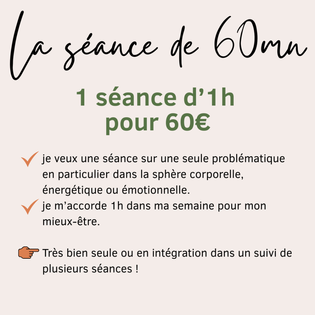 illustration Séance de 60mn