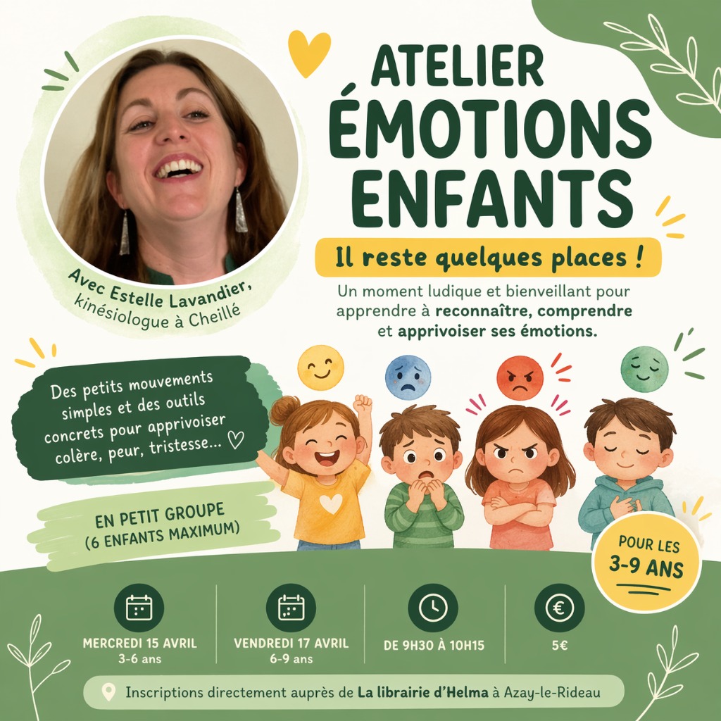 illustration Gestion des émotions pour enfants