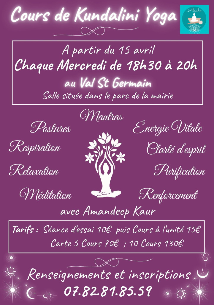 illustration Cours de Kundalini Yoga