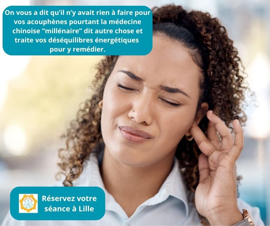 illustration La médecine chinoise pour traiter les acouphènes.