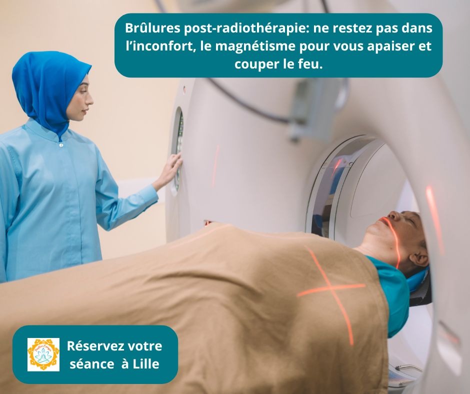 illustration le magnétisme pour accompagner le traitement par radiothérapie