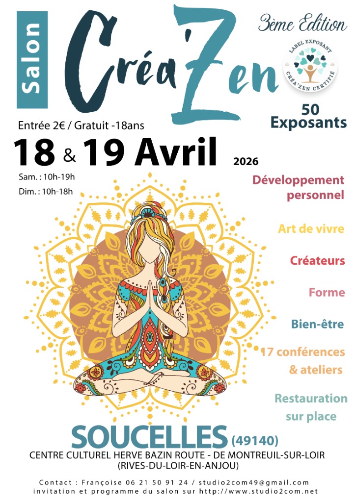 illustration Venez me rencontrer - Salon Soucelles 18 & 19 avril