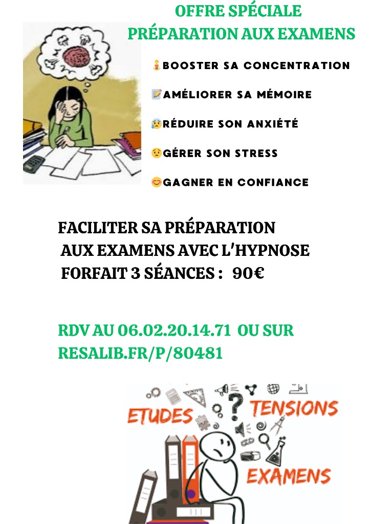illustration Offre Spéciale Préparation aux examens