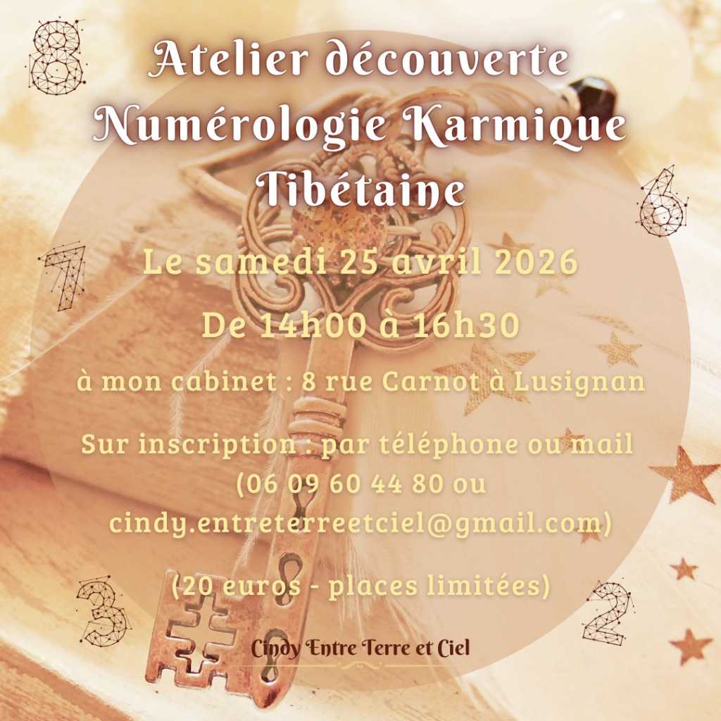 illustration Atelier découverte Numérologie Karmique Tibétaine
