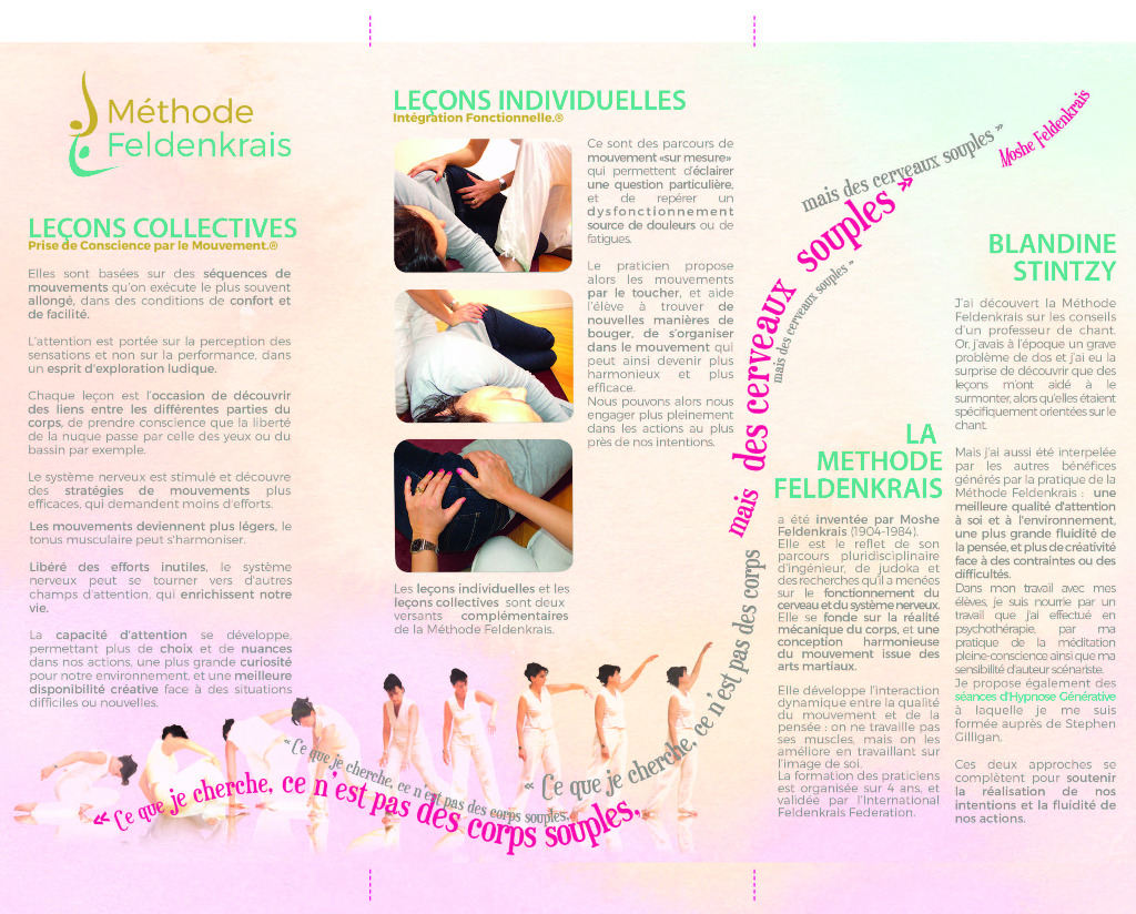 illustration Leçons collectives Feldenkrais Paris