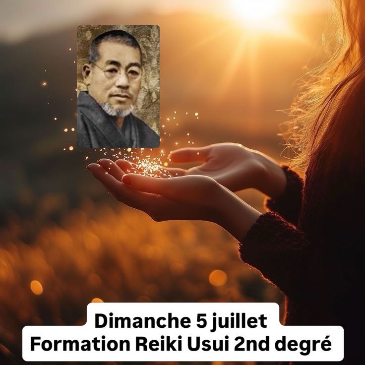 illustration Reiki Usui 2nd degré Okuden dimanche 5 juillet 10h00 / 18h00