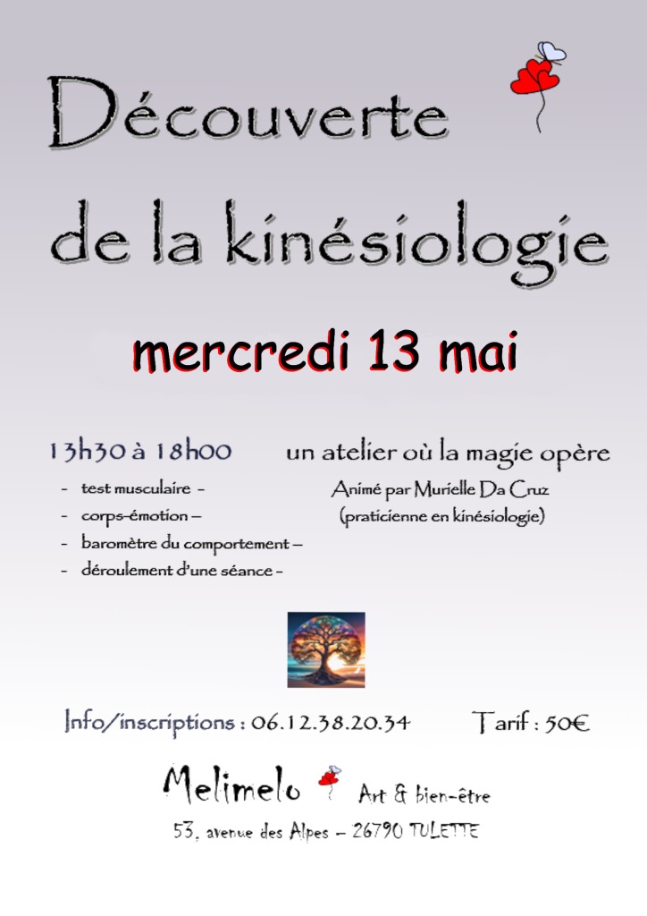 illustration initiation à la kinésiologie