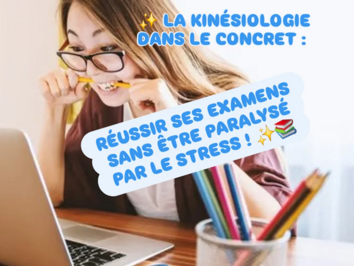 illustration ✨RÉUSSIR SES EXAMENS SANS ÊTRE PARALYSÉ PAR LE STRESS ! ✨📚