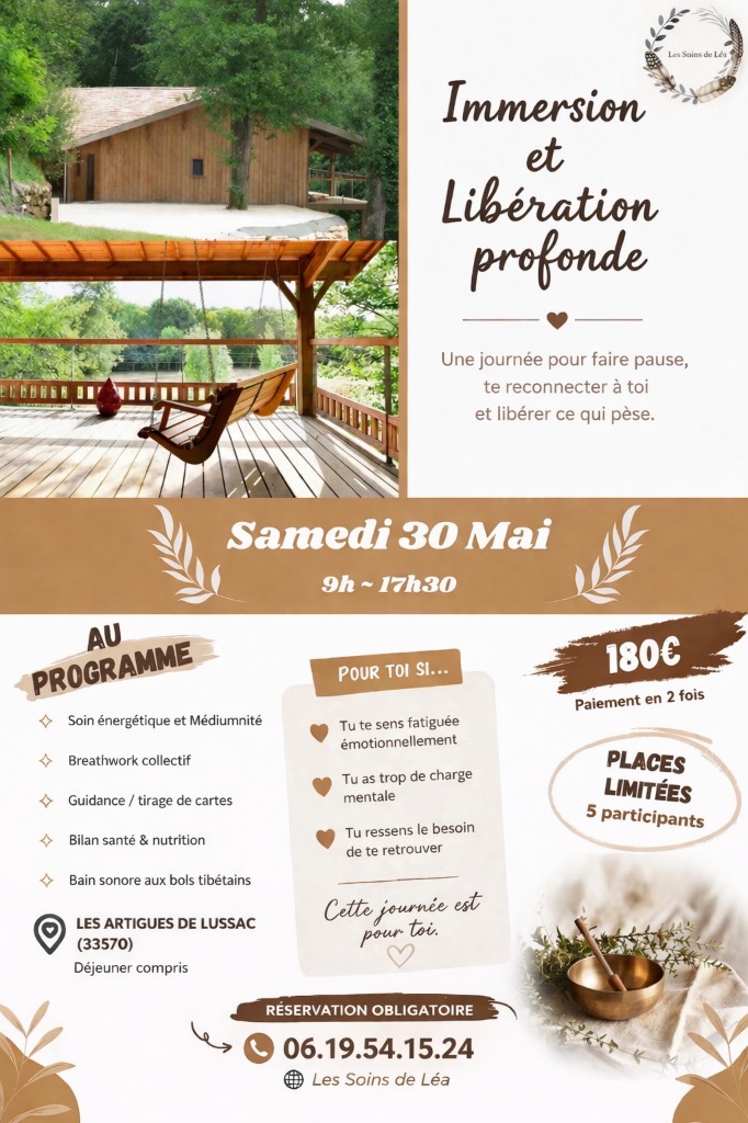 illustration Immersion et libération profonde