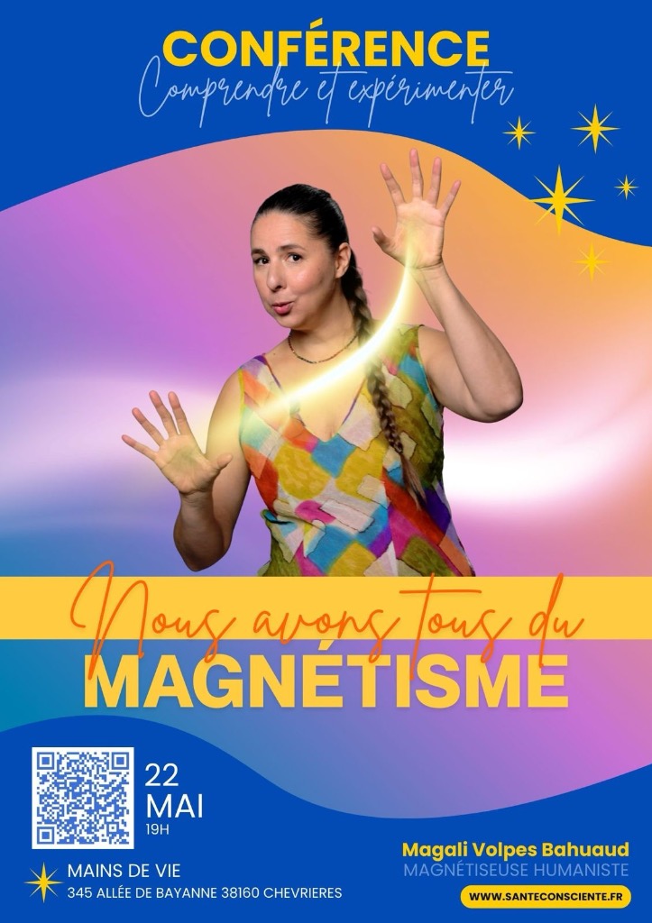 illustration Magnétisme Humaniste : comprendre et expérimenter - Nous avons tous du magnétisme !
