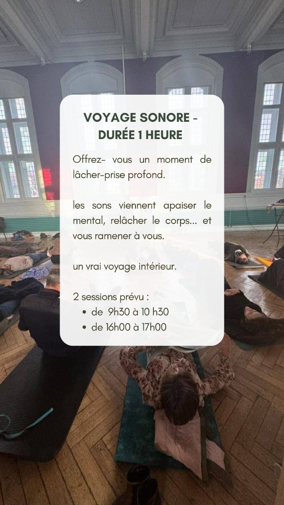 illustration Journée découverte Bien -être - Atelier voyage sonore (2 sessions)