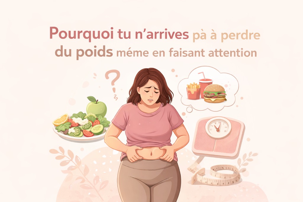 illustration Pourquoi tu n’arrives pas à perdre du poids… même en faisant attention