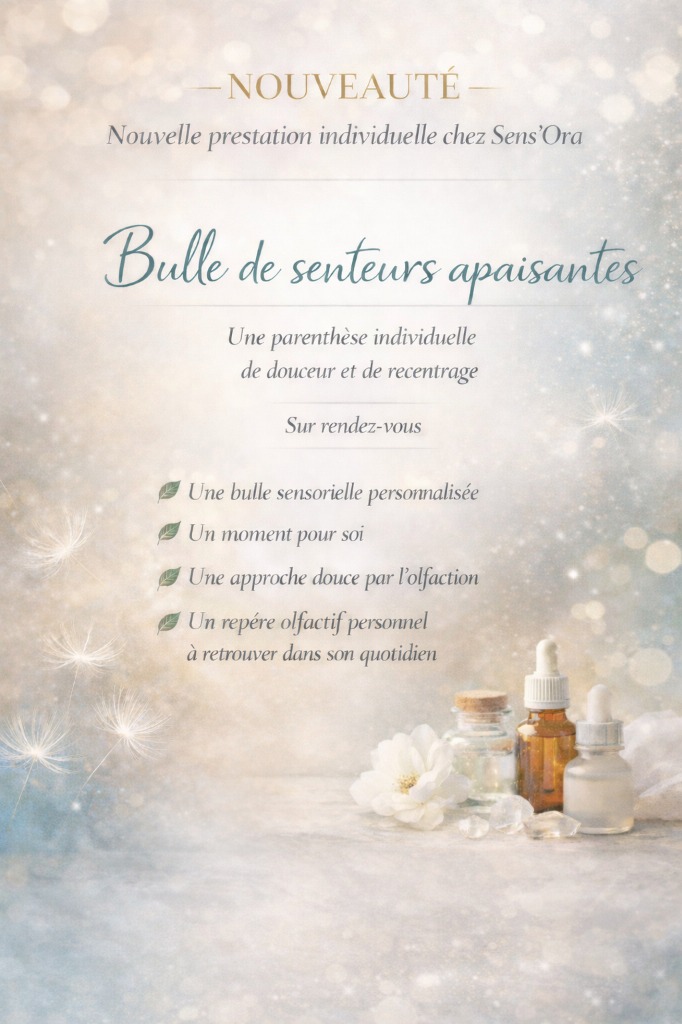 illustration Bulle de senteurs apaisantes