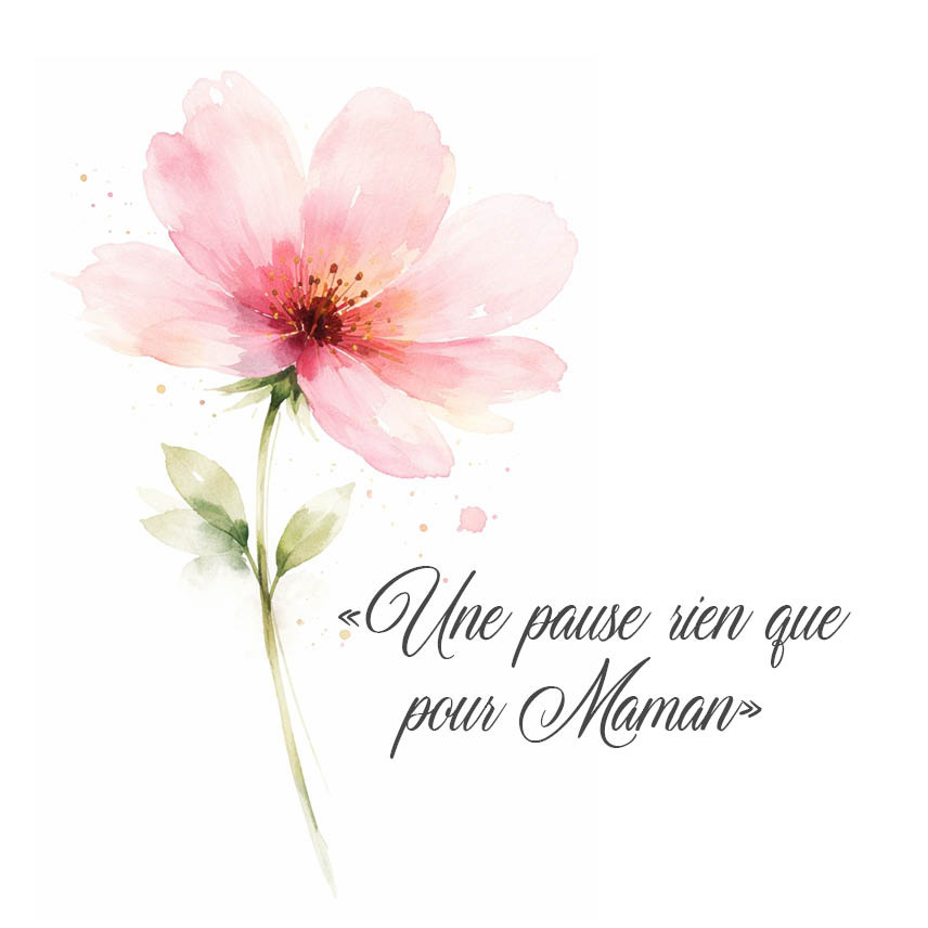 illustration 💝 Spécial Fête des Mères "Une pause rien que pour maman" 💝