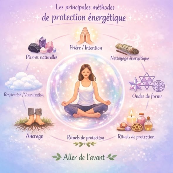 illustration Comment se protéger des énergies négatives