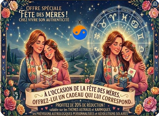 illustration Idée cadeau originale pour la fête des mères