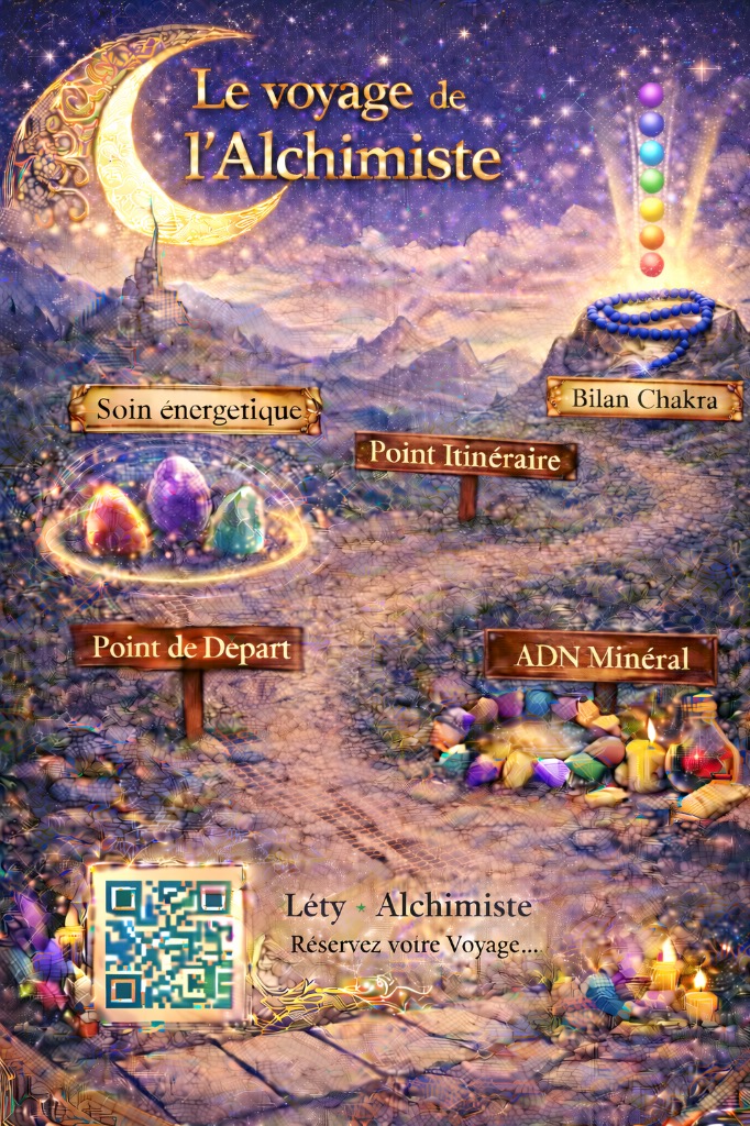 illustration Le voyage de l alchimiste