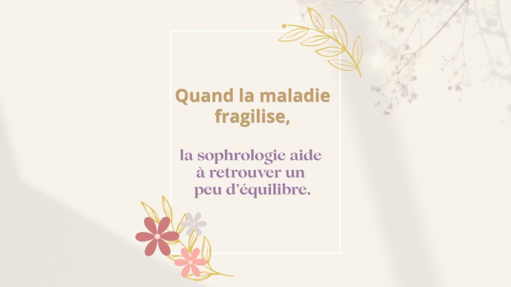 illustration Sophrologie et maladie
