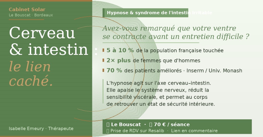 illustration Hypnose et côlon irritable : quand le corps enfin se détend